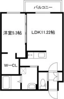 VENTVERT【4階】の間取り