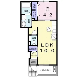 grass・K【1階】の間取り