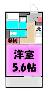東京都板橋区高島平7【アパート】の間取り