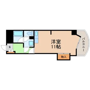 愛知県名古屋市中区栄1【マンション】の間取り