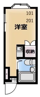 サンライフ宮の下【2階】の間取り