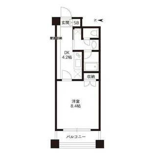 ソルフェージュ【2階】の間取り