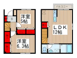 埼玉県さいたま市南区神明1【一戸建】の間取り