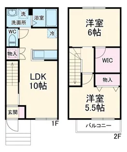 ボヌールの間取り