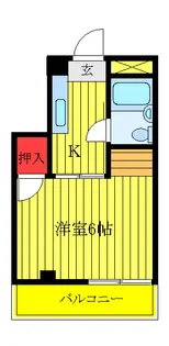 HAC小豆沢【4階】の間取り