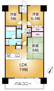 タイムズアリーナ千葉中央アクティタワー【16階】の間取り