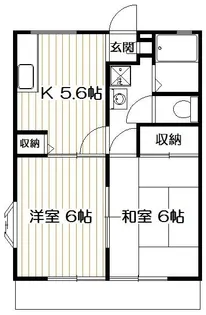 セントヴィラ所沢【2階】の間取り
