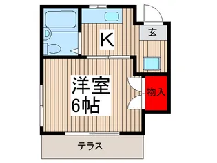 サンパークハイム【1階】の間取り
