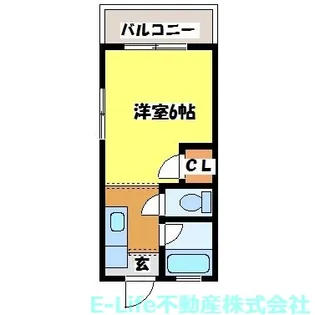 渡鹿ハイツ【2階】の間取り