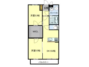 グレイスコート【1階】の間取り