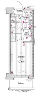 ガーラ・ヴィスタ横浜鶴見【4階】の間取り