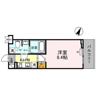 Laule`a越谷【4階】の間取り