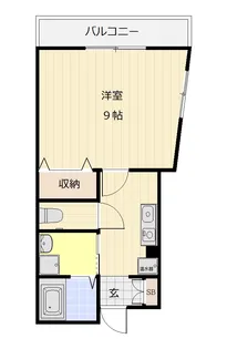 アーベント幡ヶ谷【2階】の間取り