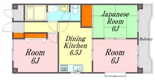 山岡アムールビル【1階】の間取り
