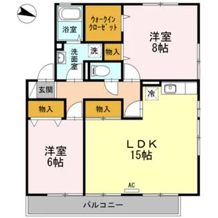 グレースコート【2階】の間取り