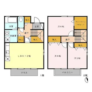 プレミールメゾン B棟の間取り