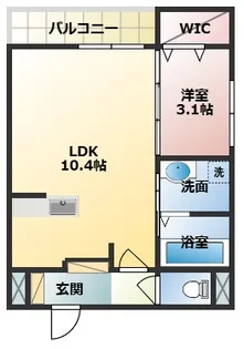 VALTERRA天理【2階】の間取り