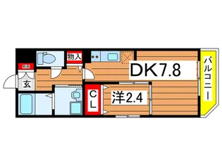 RIFF石橋阪大前【4階】の間取り