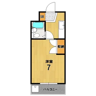 CIEUX京都【2階】の間取り