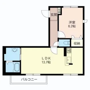 ウィングライト【2階】の間取り