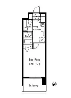 MFPRコート蒲田【8階】の間取り