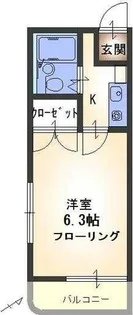 ハイツサンライズ【1階】の間取り
