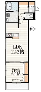 ポールN【2階】の間取り