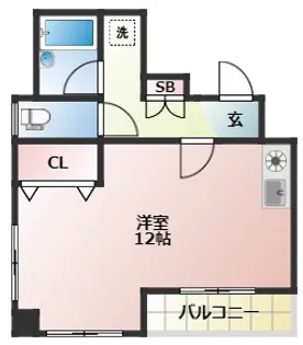 FREA上板橋【2階】の間取り