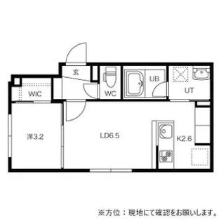 CURTIS N28(カルティスN28)【3階】の間取り