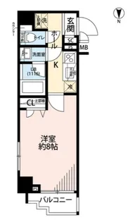 プレール・ドゥーク大山駅前【5階】の間取り