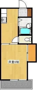 クロノス28熊大東【2階】の間取り