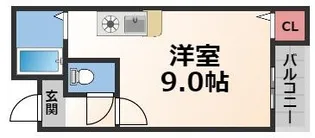 CTビュー小阪【6階】の間取り