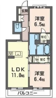 セレッソ(セレッソ)【1階】の間取り