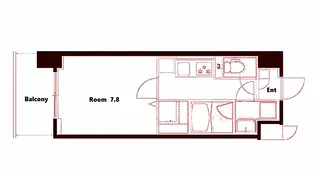 ブランドール川治【2階】の間取り