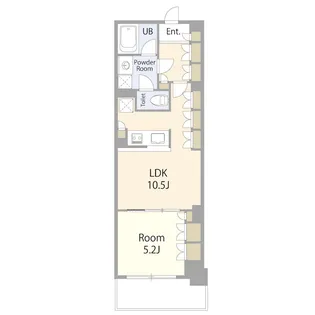 グローリオ新中野ブランデコ【11階】の間取り
