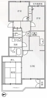 T’s garden横浜反町【4階】の間取り