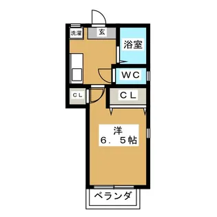 アネックス【2階】の間取り
