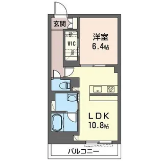 ルーチェ スール【1階】の間取り