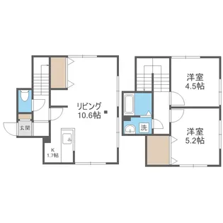 リリーマンション【1階】の間取り