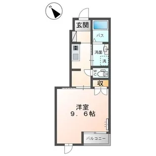 エクセル シャルム【1階】の間取り