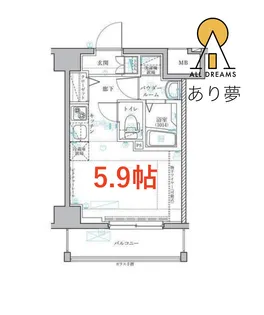 レグラス横濱保土ヶ谷【6階】の間取り