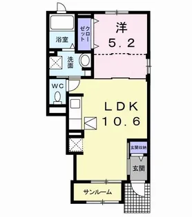エターナル【1階】の間取り