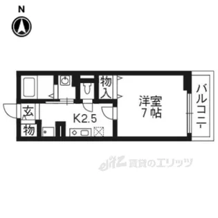 メゾン・ソウザ1【1階】の間取り
