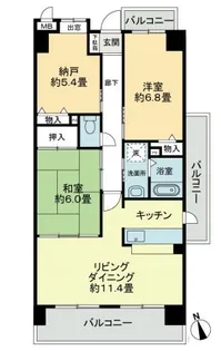 スカールITO【5階】の間取り