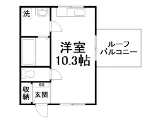 ヴィフラット・L【3階】の間取り