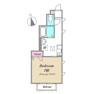 スマイルトキ【1階】の間取り