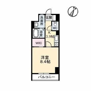 メゾン呉駅前【4階】の間取り