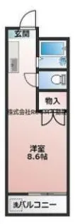 エレファント中之丸【2階】の間取り