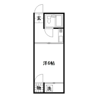 レジデンス24【2階】の間取り