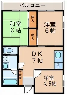 日栄ビル【5階】の間取り